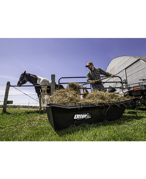 New Otter Large Otter Pro Sled Roto-Molded Black