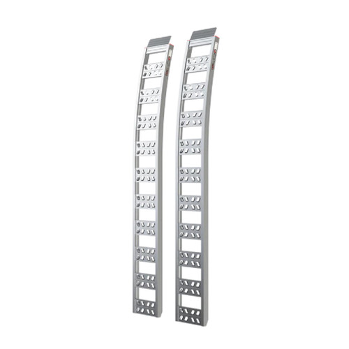 Yutrax High-Strength Extruded Aluminum 90” Arched Ramps - Pair