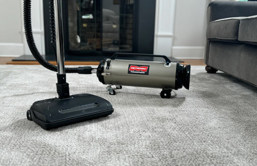 MetroVac Professional Evolution 2-Speed Full-Size Canister Vacuum ADM4SNBF