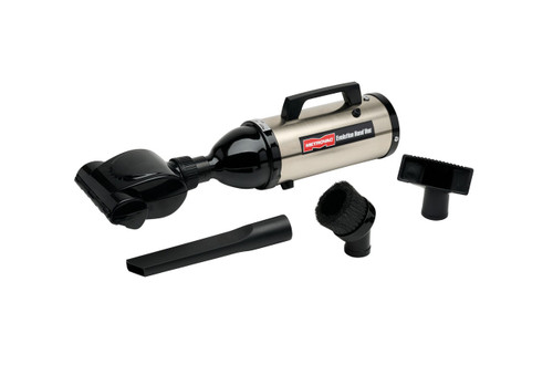 MetroVac Metropolitan Evolution Hand Vacuum, Nickel/Black Finish - VM4SB500T