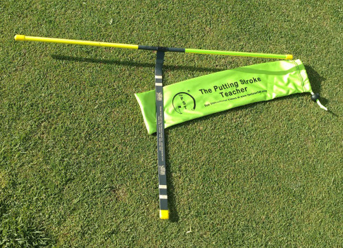 Golf Training Aids PST Putting Stroke Teacher, Black/Yellow