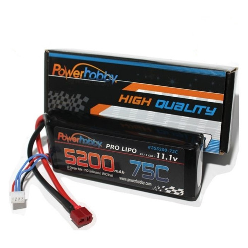 New Power Hobby 3S 11.1V 5200Mah 75C W/Deans