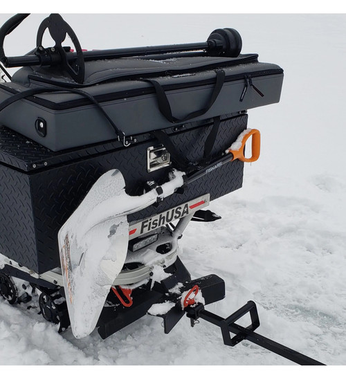 New Lakewood Ice Fishing Rod Caddy in Gray