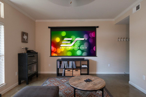 NEW Elite Screens ELECTRIC84V Spectrum Series 84" 4:3 Maxwhite Projection Screen