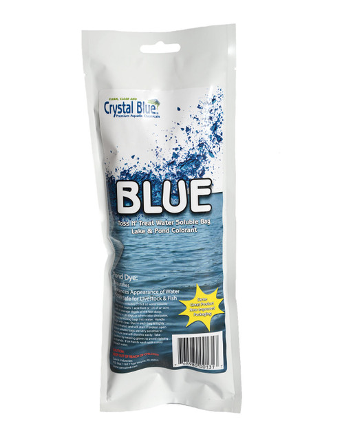 Sanco Chemicals Crystal Blue Toss-N-Treat Throw Pack Blue 6.8 Oz