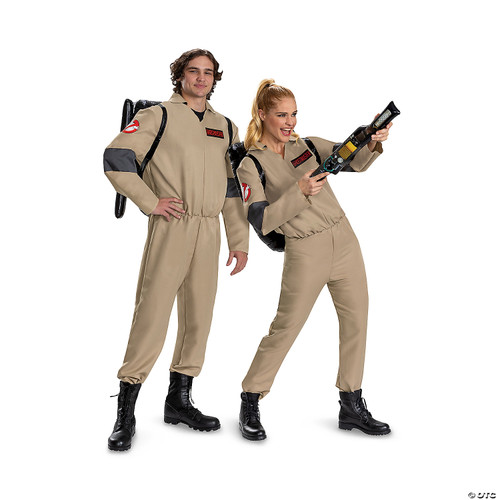 Disguise Ghostbusters Adult Costume, Offiical Ghostbusters Frozen Empire