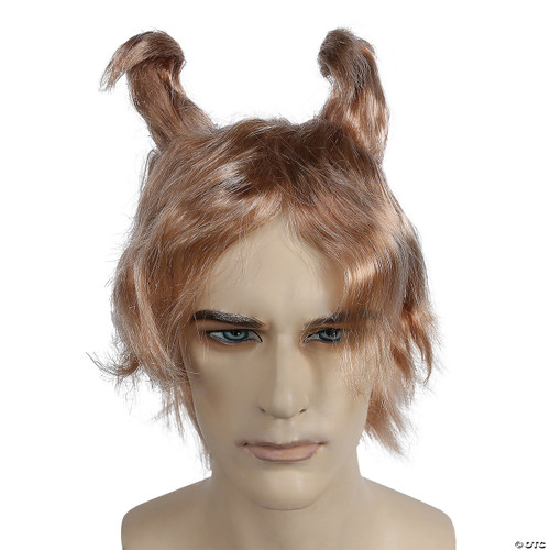 Flock Wig Mixed Blonde