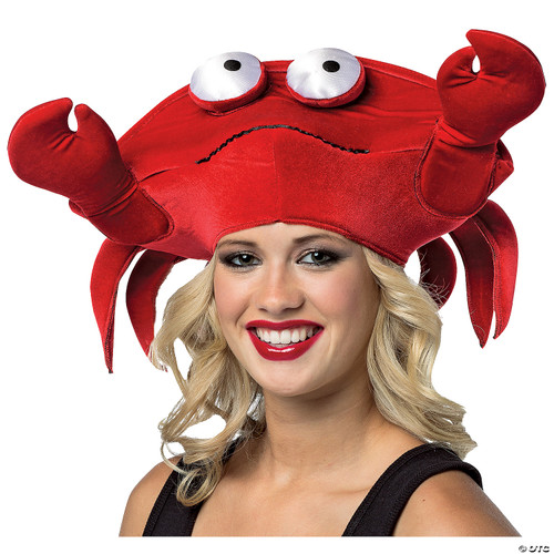 Rasta Imposta Women's Crab Hat, Red, One Size - One Size Fits Most