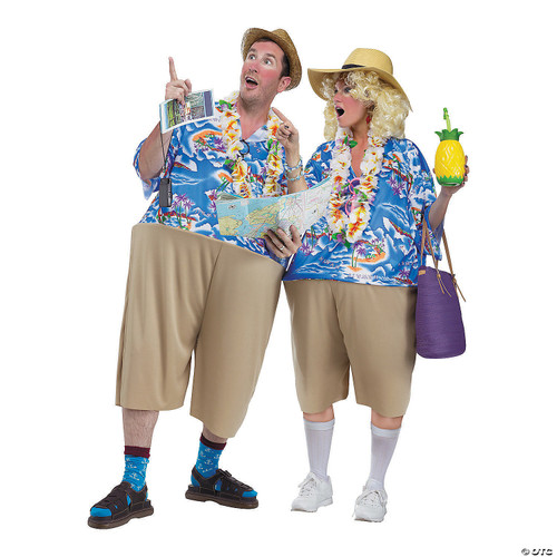 Fun World Tacky Adult Tourist Costume - One Size Fits Most