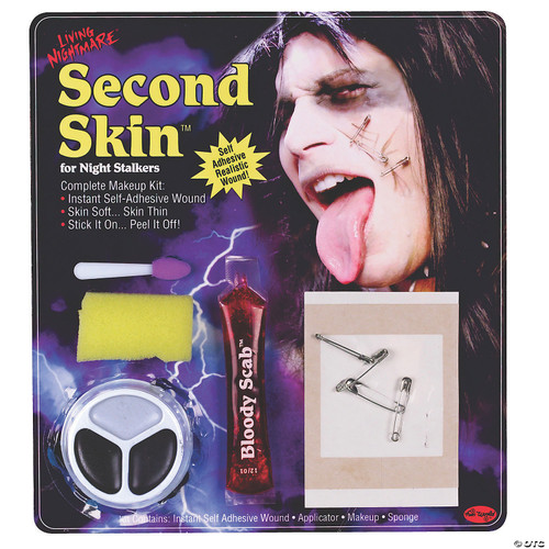 Second Skin Kit Safety Pin Costume