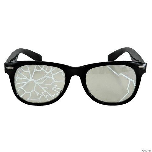 Black Broken Glasses