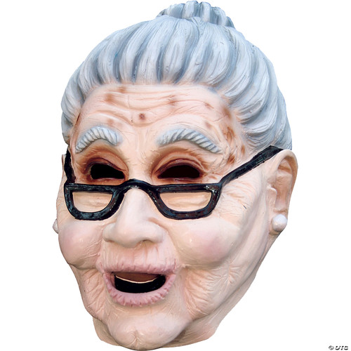 Grandma Old Woman Mask - One Size Fits Most