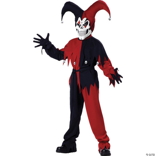 Boy's Evil Jester Costume