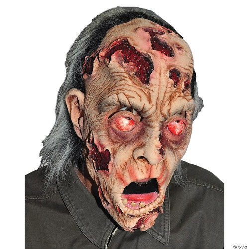 Zagone He's Appeeling Rotting Zombie Mask, Monster with Open Face Sores