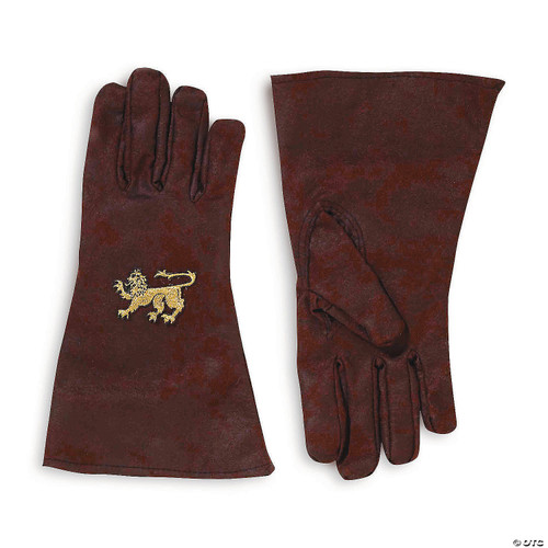 Rubies Forum Novelties Adult Medieval Costume Gloves, Brown - One Size Fits Most