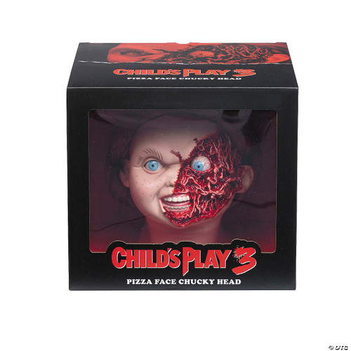 Trick Or Treat Studios Child's Play 3 Ultimate Chucky Pizza Face Head