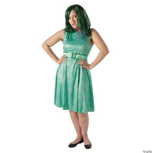 Disgust Inside Out Costume, Official Disney Inside Out Disgust Dress Scarf and