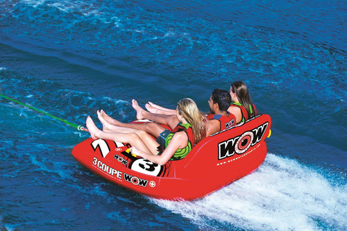 New Wow 3 Coupe Cockpit Towable Tube Front And Back Tow Points