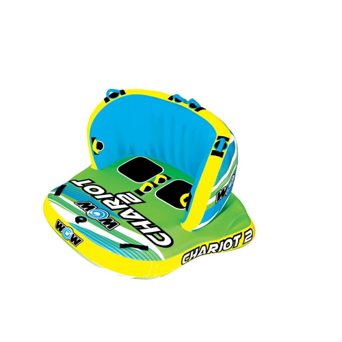 WOW Sports Chariot Inflatable Towable Tube for Boating 2 Persons