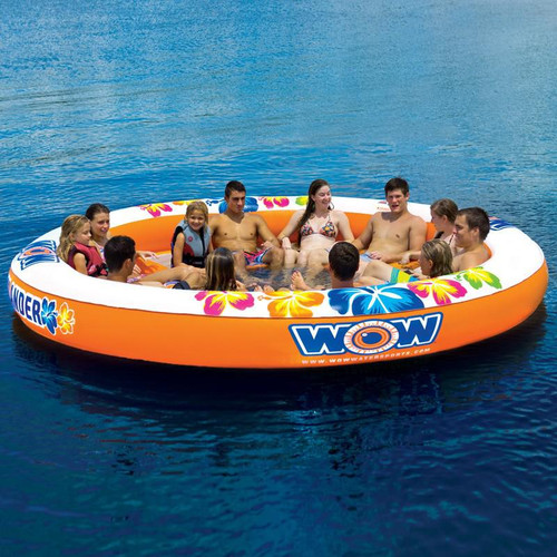 NEW WOW 14-2090 World of Watersports 12 Person Water Floating Stadium Islander