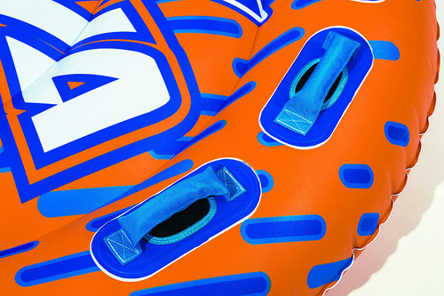 New Wow Nova Three-Person Round Pvc Deck Tube Multi Large