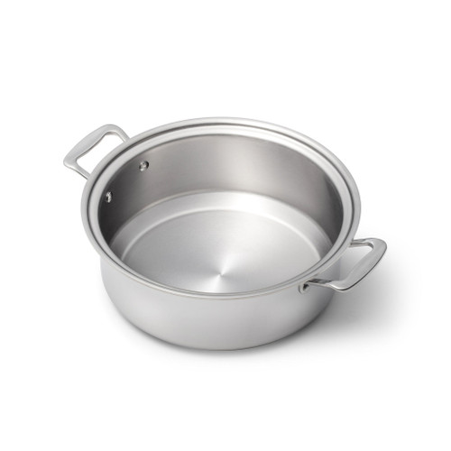 New 360 Cookware Stainless Steel 6 Quart Stockpot With Cover