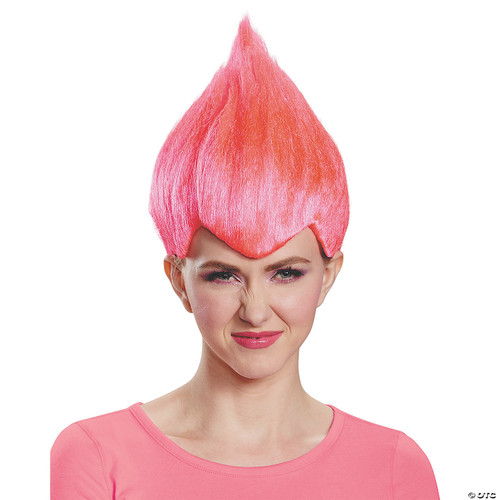 Disguise Pink Troll Adult Wig Costume - One Size Fits Most