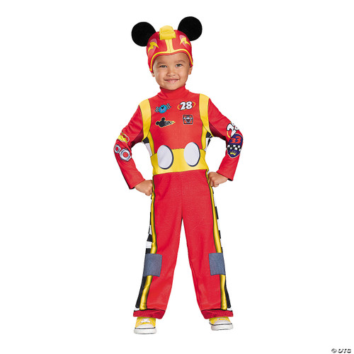 Disguise Disney Mickey Mouse Roadster Racer Toddler Boys' Costume ,L (4-6)