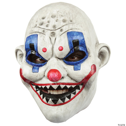 Ghoulish Productions Clown Gang Raf Mask. Blue Eyes Clown Mask. Creepy Clown
