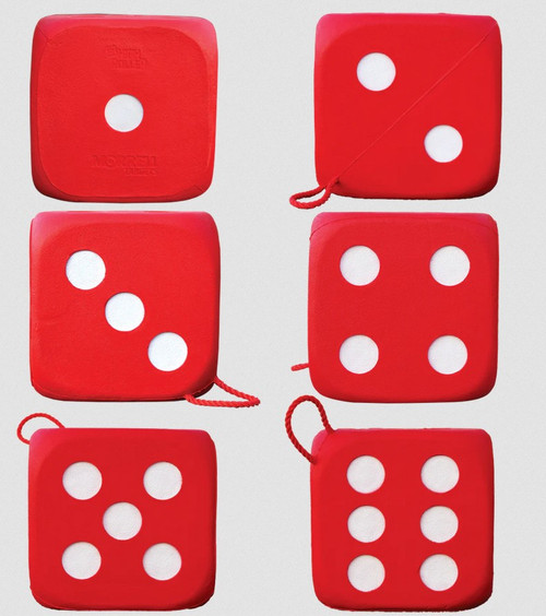 Morrell High Roller Foam Target 6-Sided 21 Bullseyes 13" x 13" x 13"