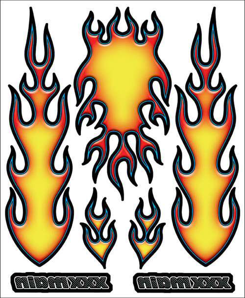 New Xxx Main Racing Fire Internal Graphic