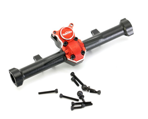 New Power Hobby Axial Scx24 Aluminum Rear Axle Diff Housing Worm Gear Cover