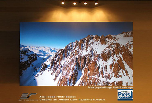 Elite Screens AR100H2-AUHD Aeon Series 100" 16:9 Fixed Frame Projection Screen