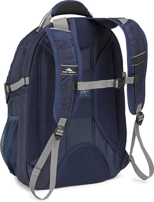 New High Sierra Xbt Tsa Laptop Backpack True Navy/Charcoal One Size