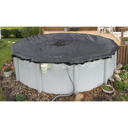 BlueWave WC642 Above-Ground 8 Year Mesh Winter Cover For 18' x 40' Oval Pool