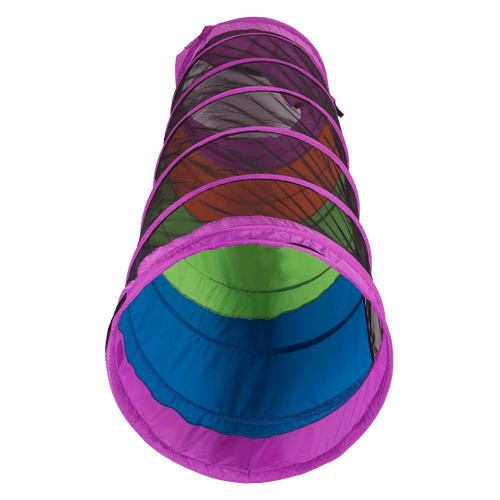 Pacific Play Tents  Peek-A Boo I See U 6Ft Tunnel With Lip Size 6" x 19"