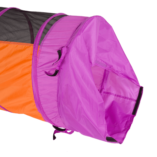 Pacific Play Tents  Peek-A Boo I See U 6Ft Tunnel With Lip Size 6" x 19"
