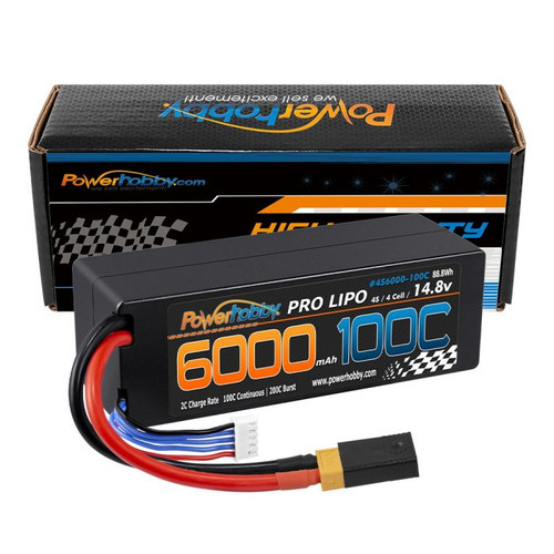 New Power Hobby 4S 14.8V 6000Mah 100C Lipo Battery W/ Xt60