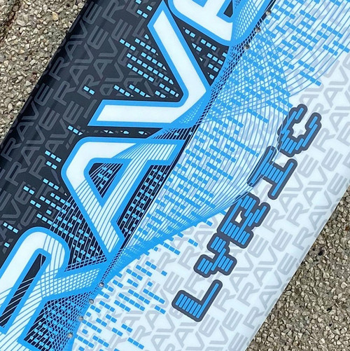 Rave Sports Lyric Wakeboard with Boot Bindings Package, Blue