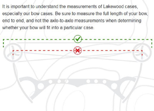 NEW Lakewood Soft-Sided Hard Archery Single 41" Bow Case Combo - Black