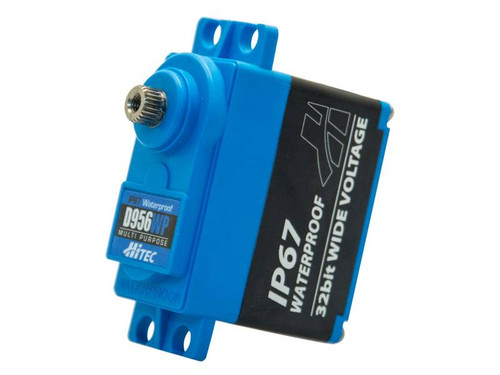 New Hitec D956Wp High Torque, Waterproof Servo, 0.12Sec/405Oz @7.4V
