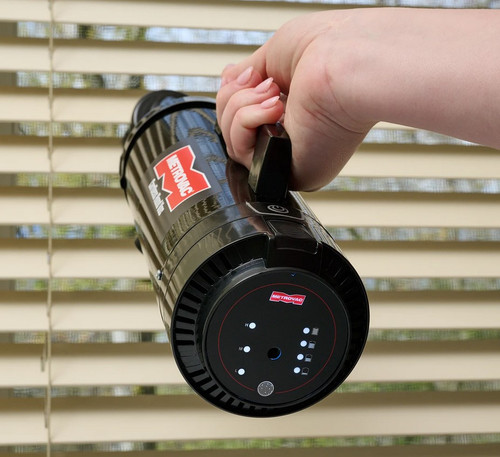 MetroVac Cordless Hand Vac CHV-S4 Stainless Steel 3.31lbs Portable Rechargeable