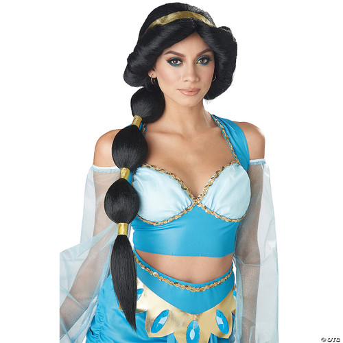 Women's Desert Princess Wig Costume - One Size Fits Most