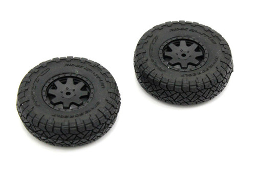 New Kyosho Premounted Tire / Wheel 2Pcs Toyota 4Runner