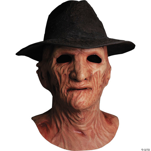 Trick Or Treat Studios A Nightmare On Elm Street 2 Freddy Krueger Mask With Hat