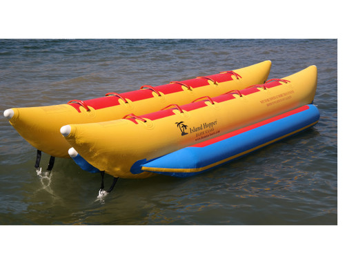 New Island Hopper 10 Passenger Side-By-Side Elite Class Banana Boat Towable Tube