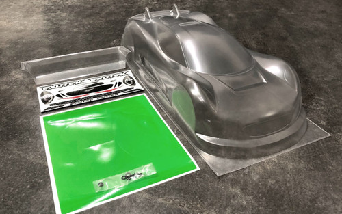 New Exotek Racing J-Zero 1/10 Usgt Race Body, Clear Lexan With Wing
