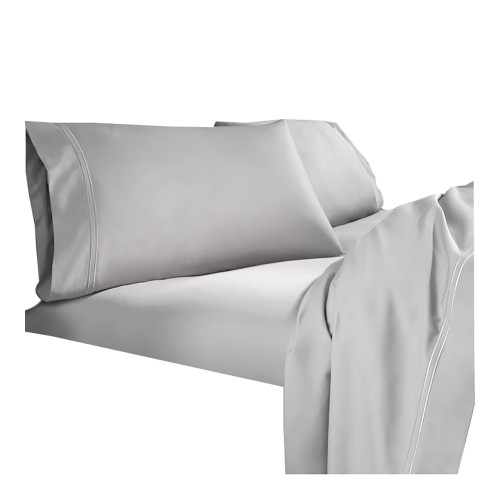 New Purecare Premium 100% Tencel Sheet Set Gray In Size Queen