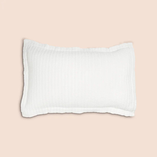 Purecare Dr. Weil Ridgeback Cotton Zippered Closure Pillow Sham In Size King