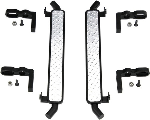 New Hot Racing Aluminum Diamond Rock Rail Side Step, For Trx-4
